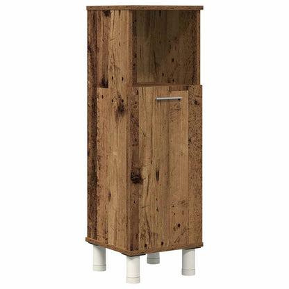 4 Piece Bathroom Furniture Set Old Wood Engineered Wood