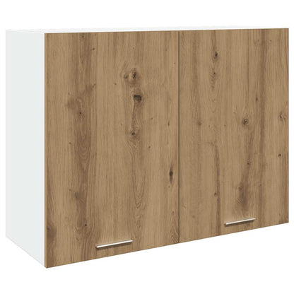 7 Piece Kitchen Cabinet Set Lyon" Artisan Oak Engineered Wood