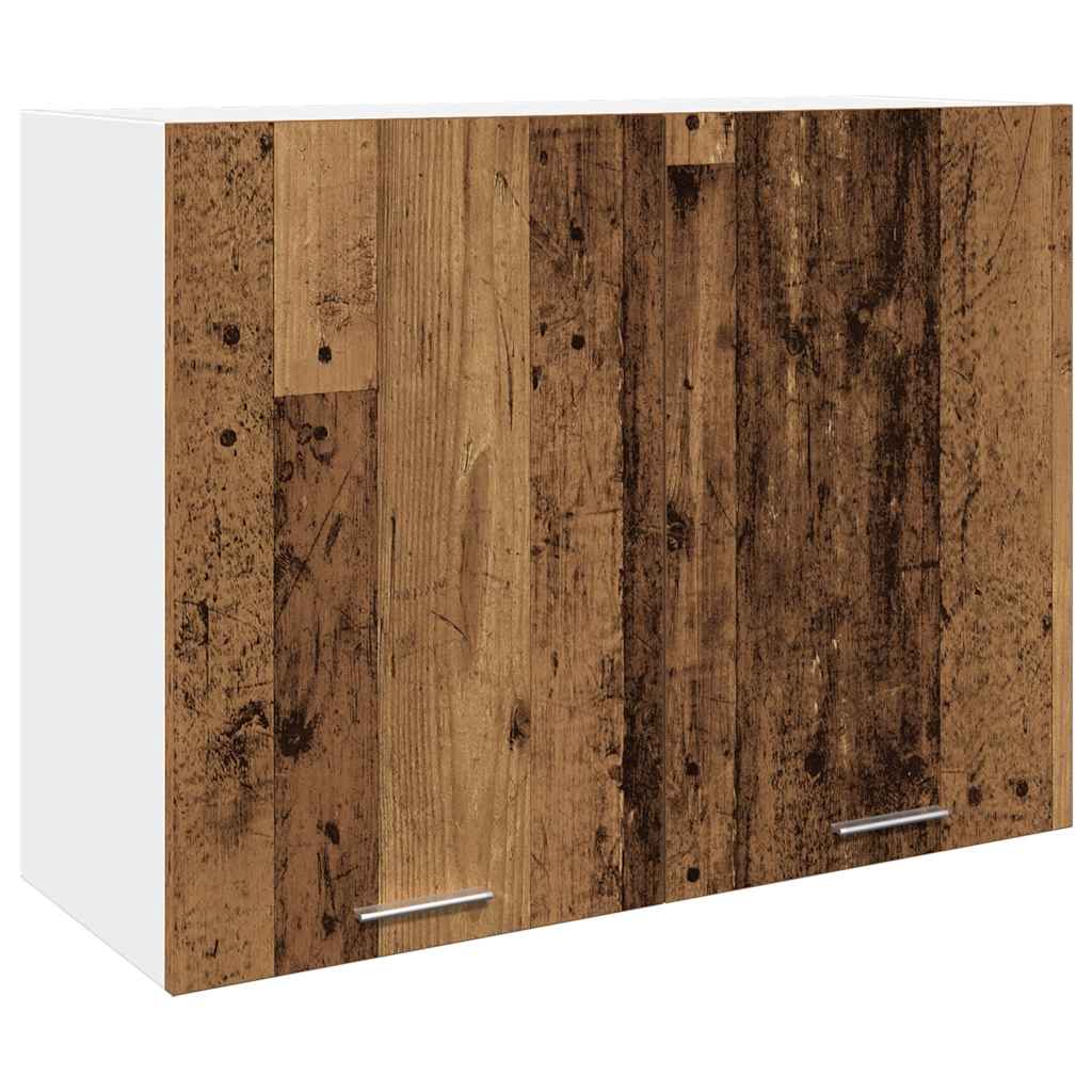 11 Piece Kitchen Cabinet Set Lyon Old Wood Engineered Wood