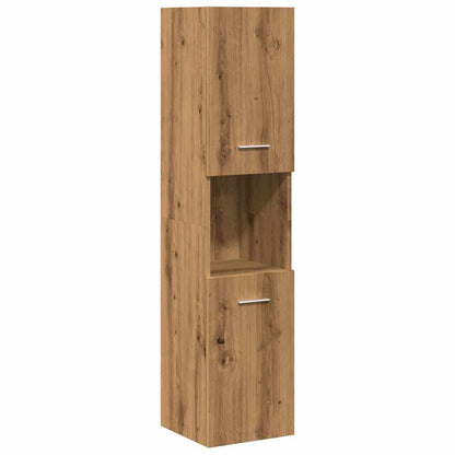 5 Piece Bathroom Furniture Set Artisan Oak Engineered Wood