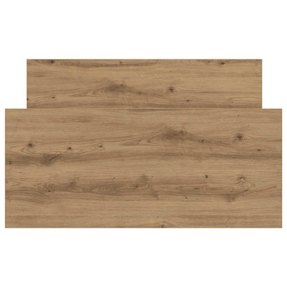Bed Frame without Mattress Artisan Oak 90x200 cm Engineered Wood