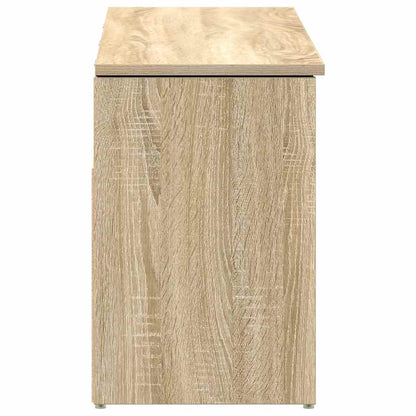 Shoe Bench Sonoma Oak 102x30,5x45 cm Engineered Wood