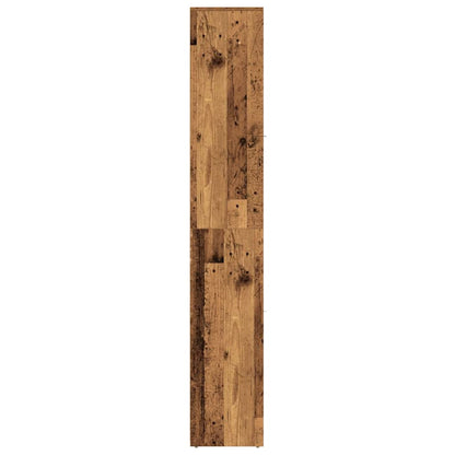 Bathroom Cabinet Old Wood 30x30x183,5 cm Engineered Wood
