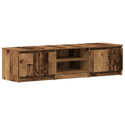 TV Cabinet Old Wood 140x40x36 cm Engineered Wood