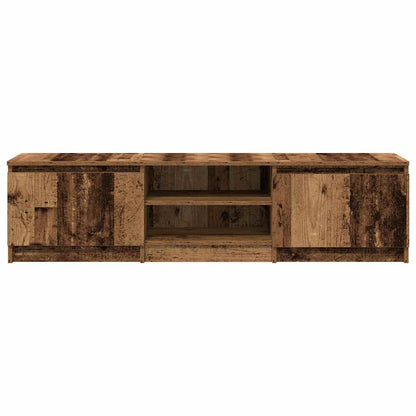 TV Cabinet Old Wood 140x40x36 cm Engineered Wood