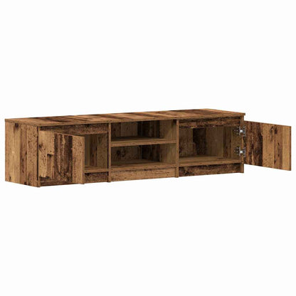 TV Cabinet Old Wood 140x40x36 cm Engineered Wood