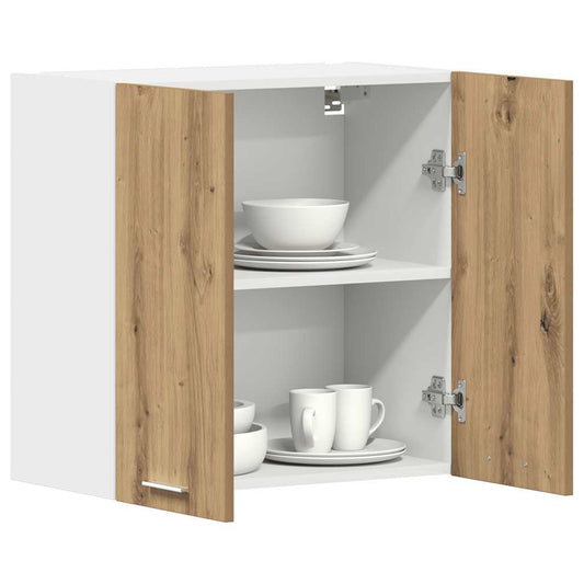 Kitchen Wall Cabinet "Lyon" Artisan Oak 60x31x60 cm
