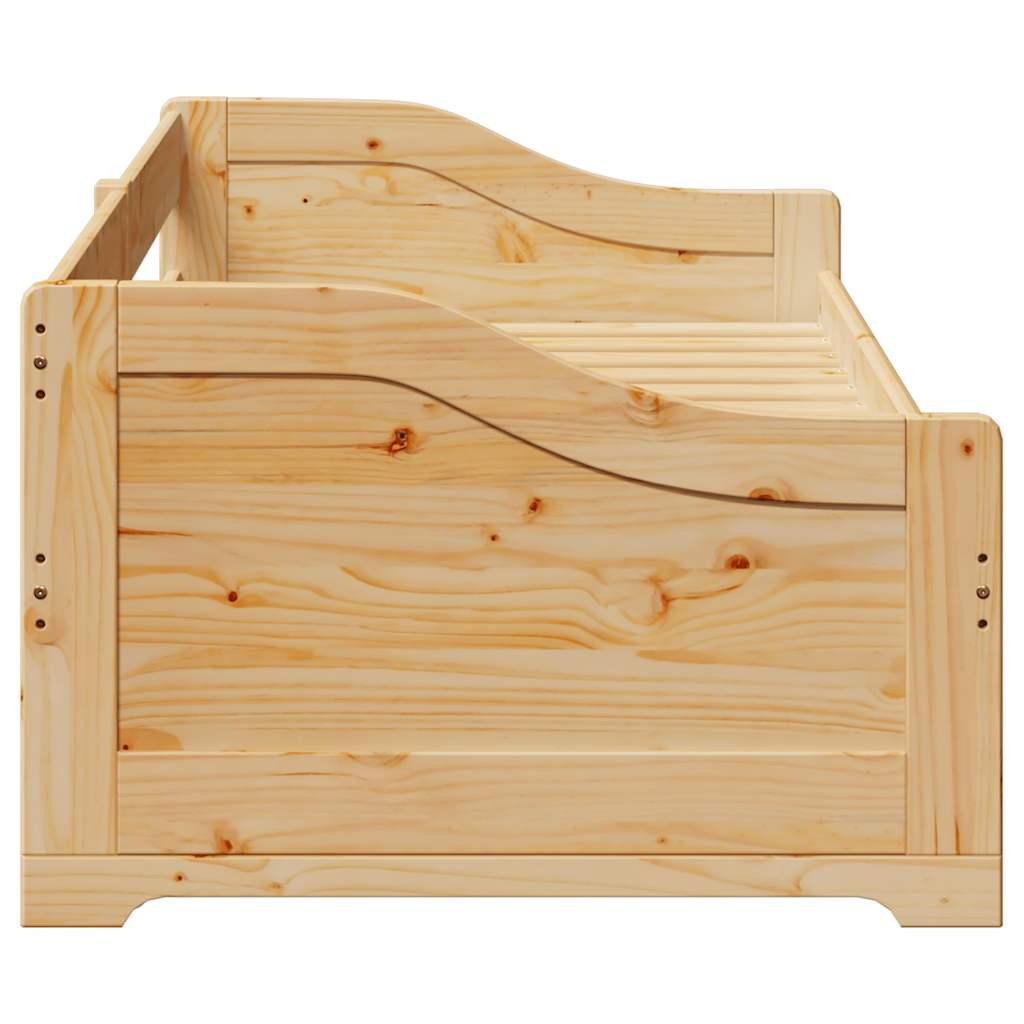 Daybed with Trundle without Mattress "IRUN" 90x200 cm
