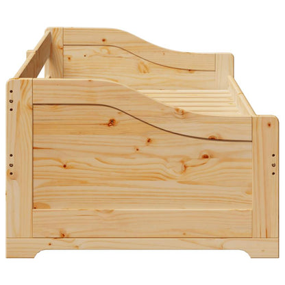 Daybed with Trundle without Mattress "IRUN" 90x200 cm