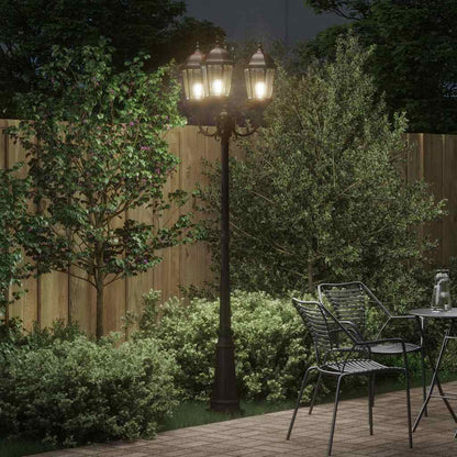 Garden Light Bronze 61 x 53 x 235 cm Aluminium and Glass