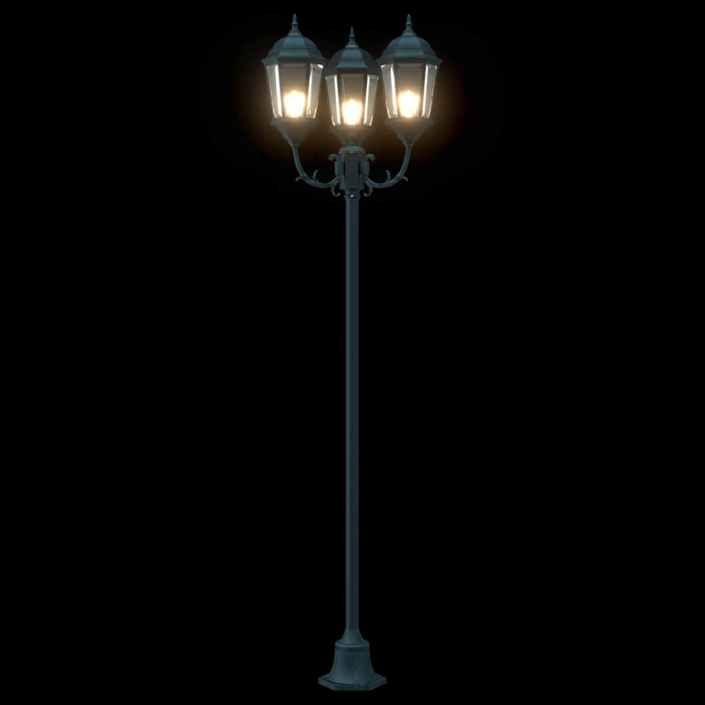 Garden Light Vintage Brushed Green 57 x 49 x 241 cm