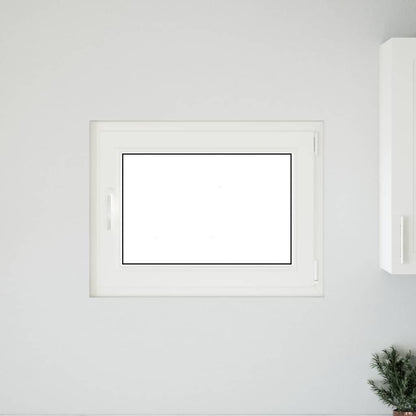 Basement Window "RISOR" 80x50 cm Tilt&Turn DIN Right White