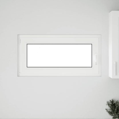 Basement Window "RISOR" 100x50 cm Tilt&Turn DIN Left White