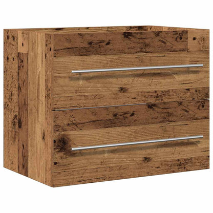 Bathroom Sink Cabinet Old Wood 60x38,5x48 cm Engineered Wood