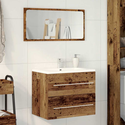 Bathroom Sink Cabinet Old Wood 60x38,5x48 cm Engineered Wood