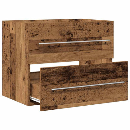 Bathroom Sink Cabinet Old Wood 60x38,5x48 cm Engineered Wood