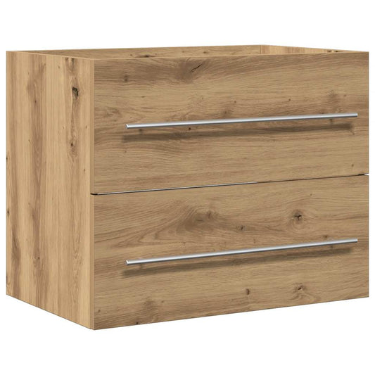 Bathroom Sink Cabinet Artisan Oak 60x38.5x48 cm Engineered Wood