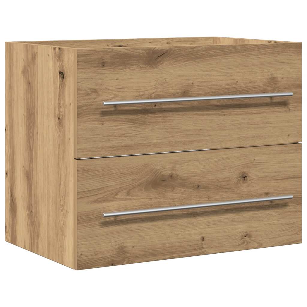 Bathroom Sink Cabinet Artisan Oak 60x38,5x48 cm Engineered Wood