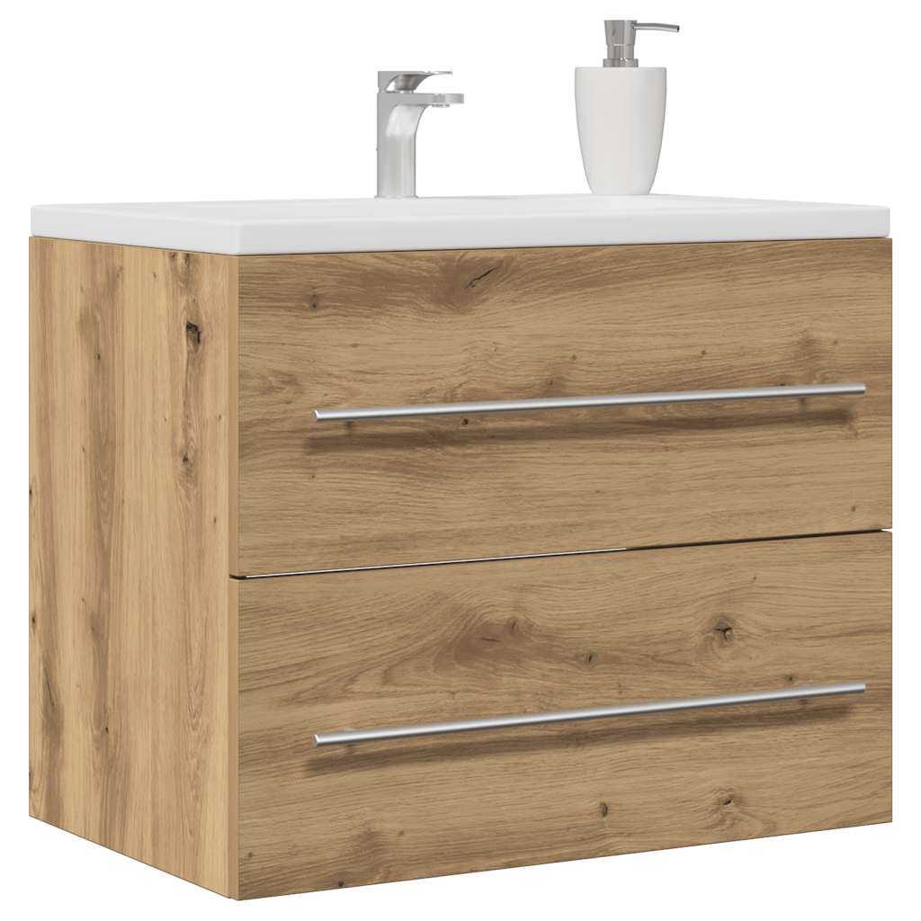 Bathroom Sink Cabinet Artisan Oak 60x38,5x48 cm Engineered Wood