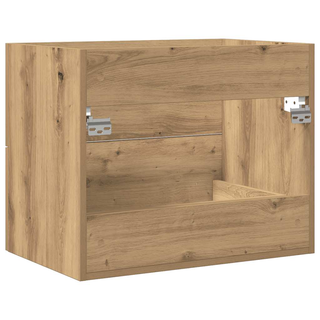 Bathroom Sink Cabinet Artisan Oak 60x38,5x48 cm Engineered Wood