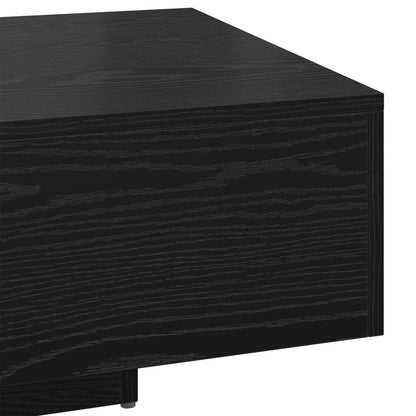 Coffee Table Black Oak 85 x 55 x 31 cm