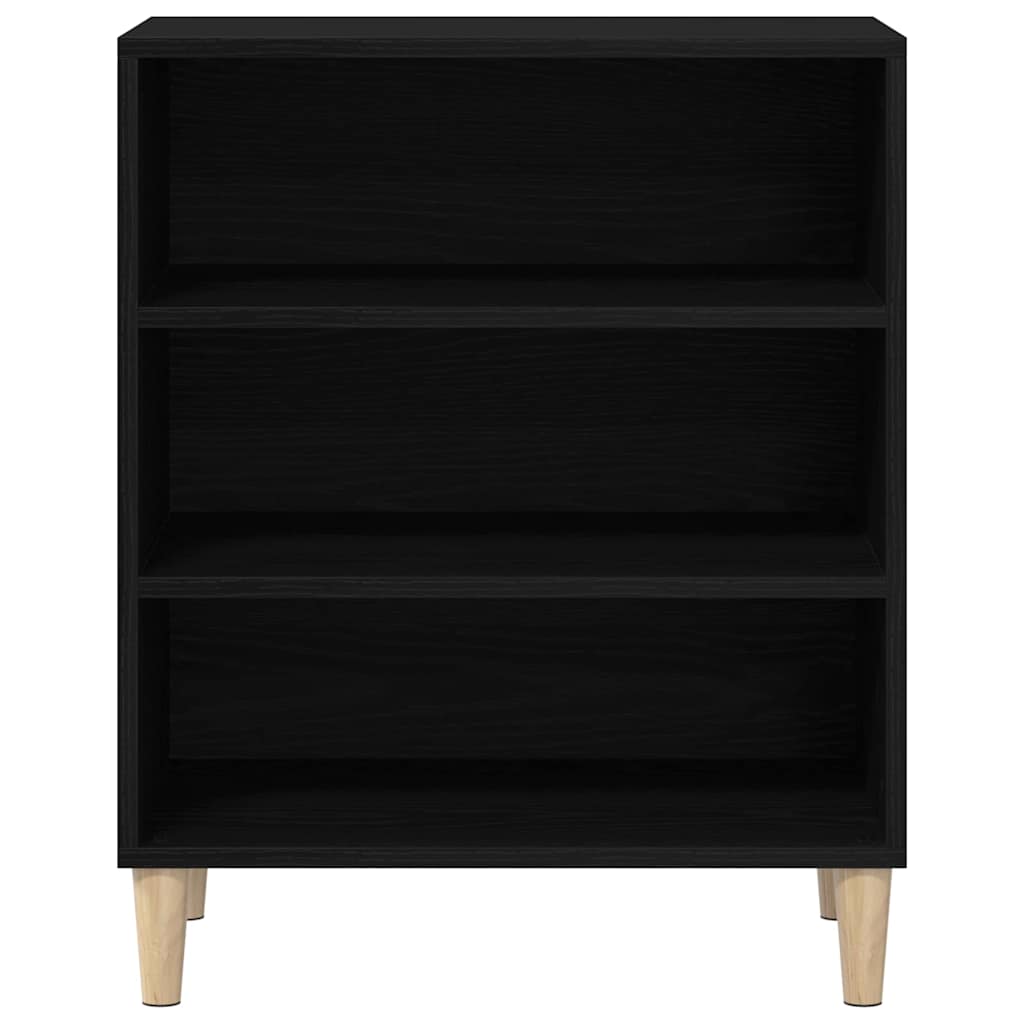 Sideboard Black Oak 57 x 35 x 70 cm Engineered Wood
