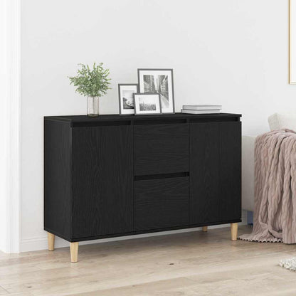 Sideboard Black 102 x 35 x 60 cm Engineered wood