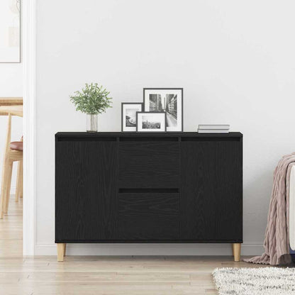 Sideboard Black 102 x 35 x 60 cm Engineered wood