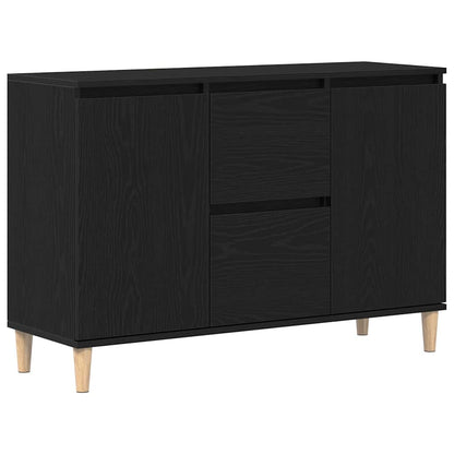 Sideboard Black 102 x 35 x 60 cm Engineered wood