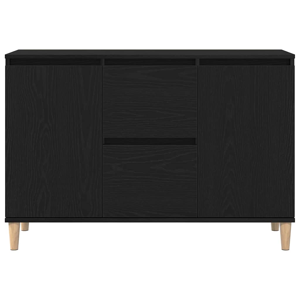 Sideboard Black 102 x 35 x 60 cm Engineered wood