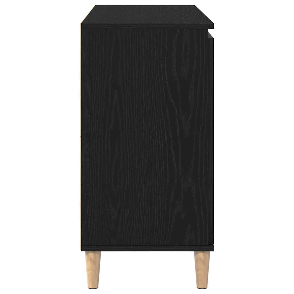 Sideboard Black 102 x 35 x 60 cm Engineered wood