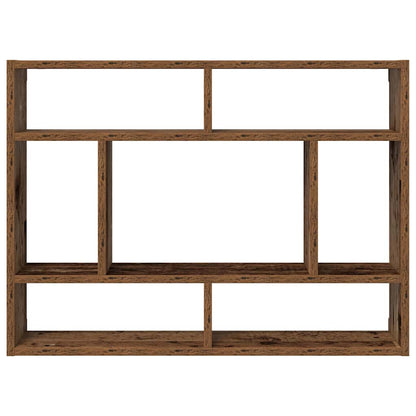Wall Shelf Old Wood 75x16x55 cm Engineered Wood