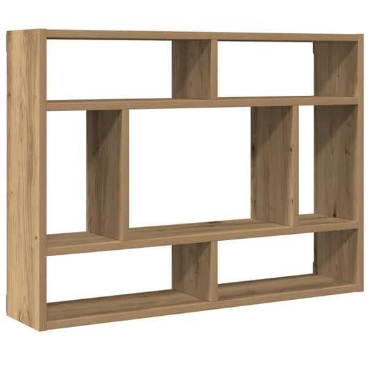 Wall Shelf Artisan Oak 75x16x55 cm Engineered Wood