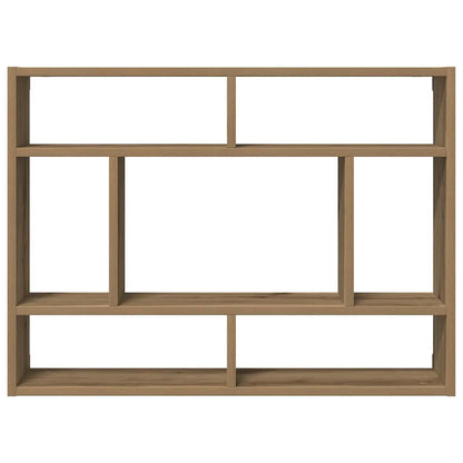 Wall Shelf Artisan Oak 75x16x55 cm Engineered Wood
