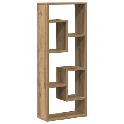 Wall Shelf Artisan Oak 36x16x90 cm Engineered Wood