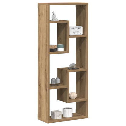 Wall Shelf Artisan Oak 36x16x90 cm Engineered Wood