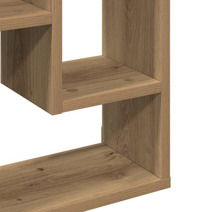 Wall Shelf Artisan Oak 36x16x90 cm Engineered Wood
