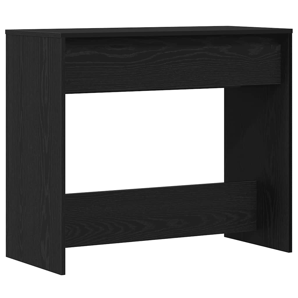 Console Table Black Oak 89x41x76,5 cm Engineered Wood