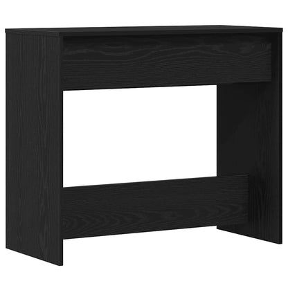 Console Table Black Oak 89x41x76,5 cm Engineered Wood