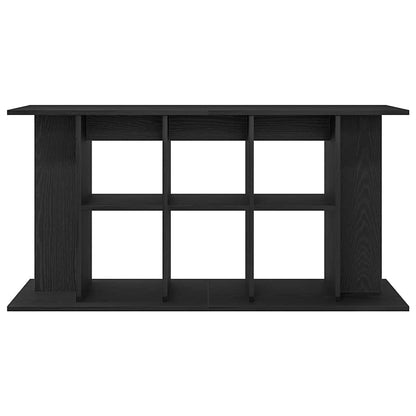 Aquarium Stand Black Oak 120x40x60 cm Engineered Wood