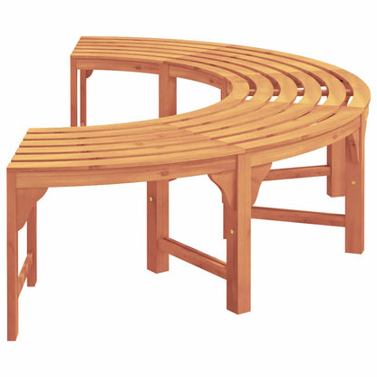Tree Bench 4-Seater 210 x 80 x 45 cm Solid Eucalyptus Wood