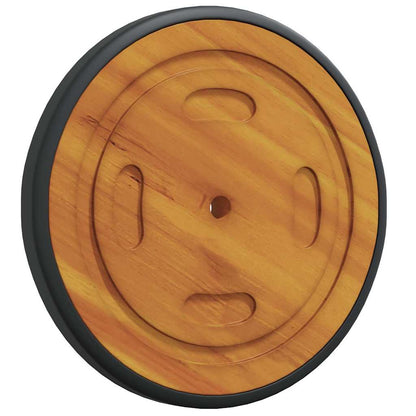 Space Wheels 2 pcs Brown 20.5 x 20.5 x 2 cm Solid Acacia Wood