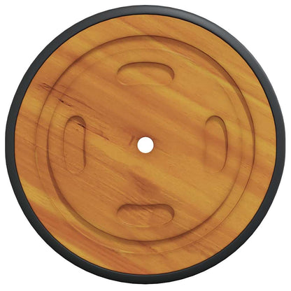Space Wheels 2 pcs Brown 20.5 x 20.5 x 2 cm Solid Acacia Wood