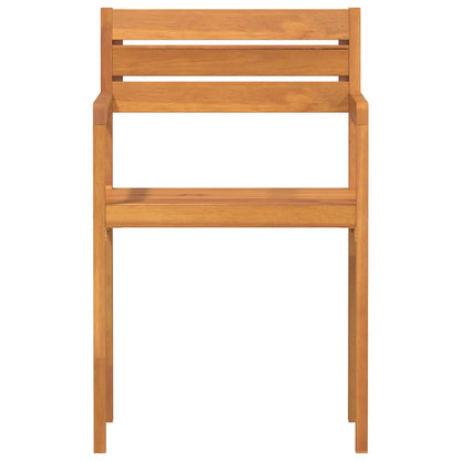 Garden Chairs 2 pcs 50x53x80 cm Solid Wood Acacia