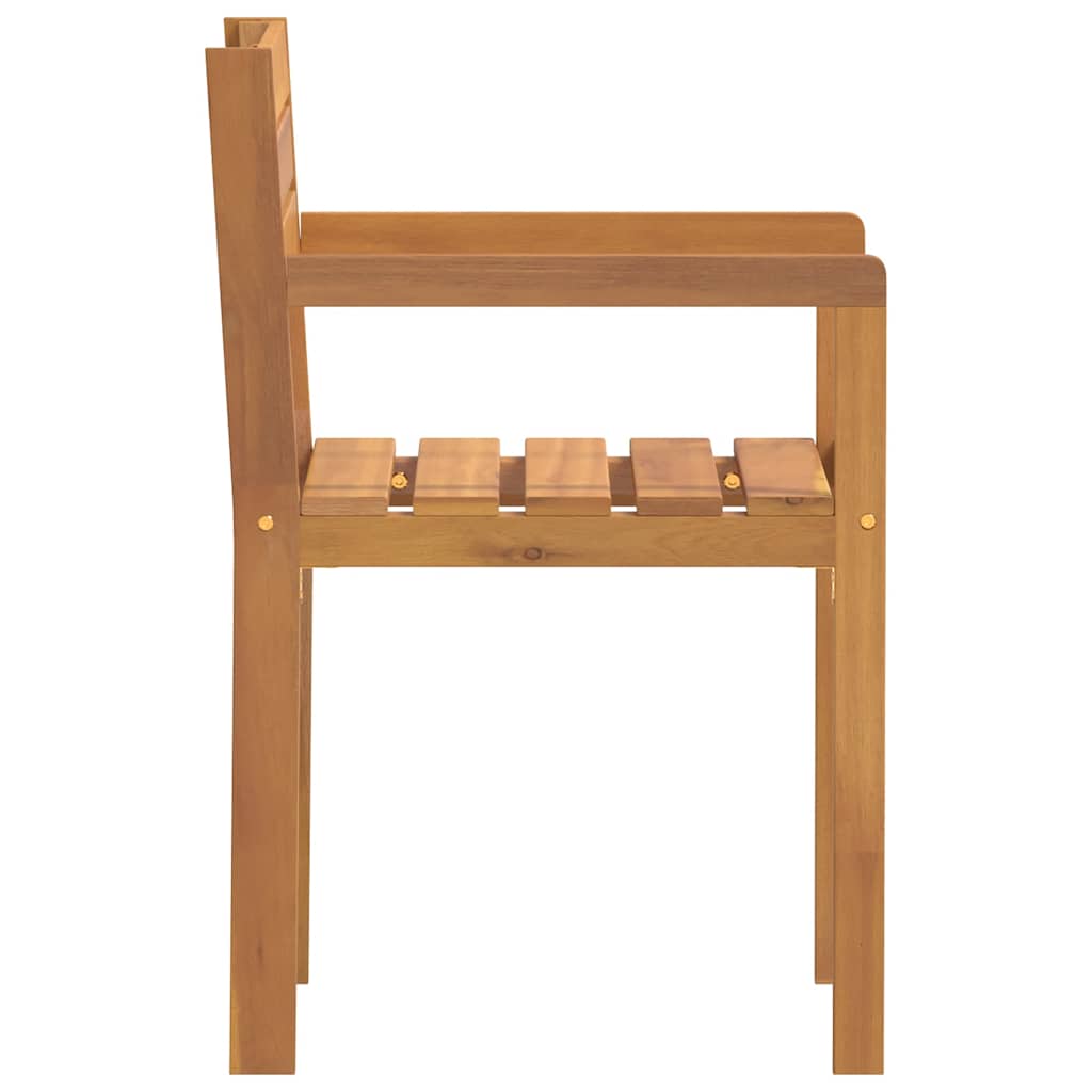 Garden Chairs 4 pcs 50x53x80 cm Solid Wood Acacia