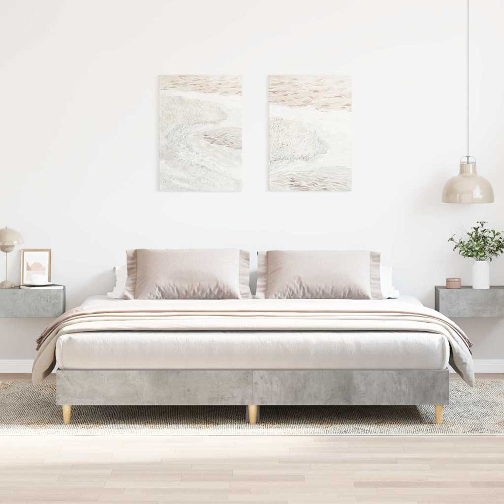 Bed Frame | Concrete grey