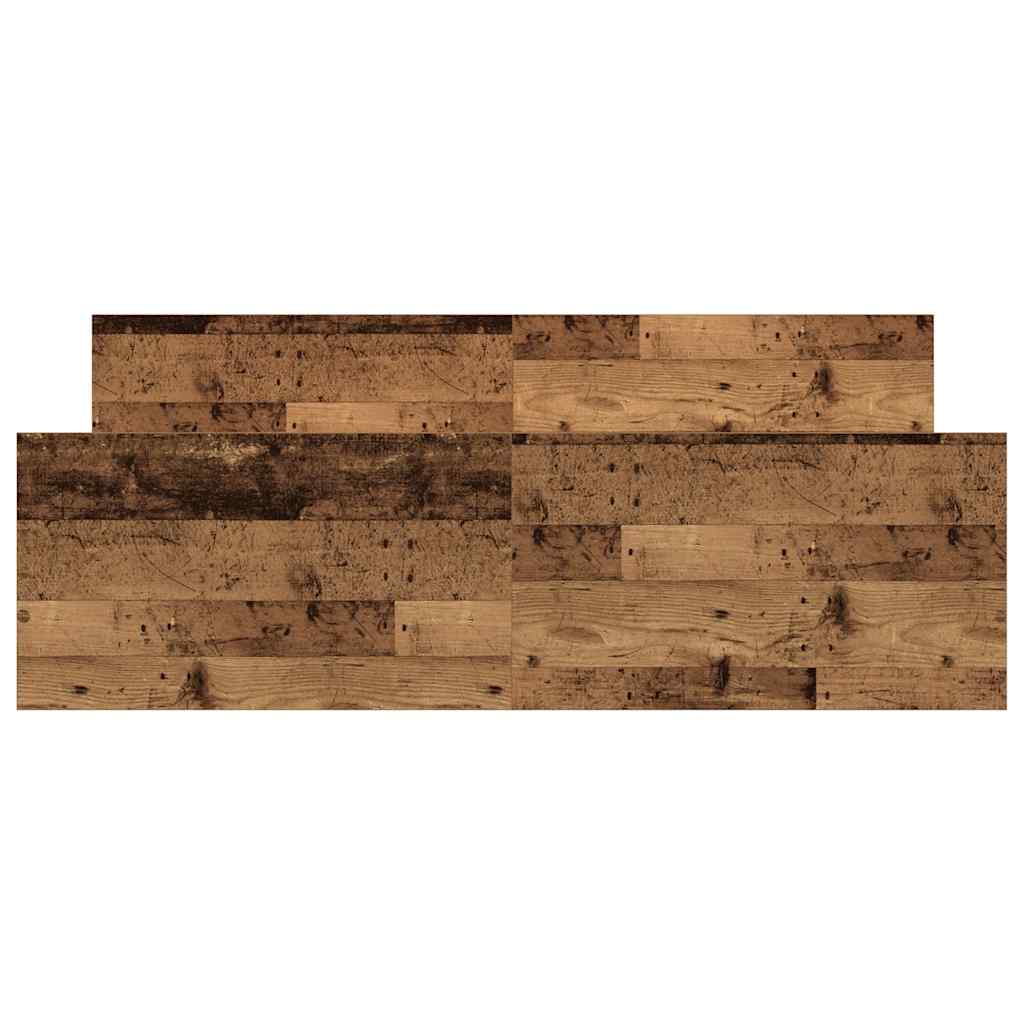 Bed Frame | Old wood | Engineered wood, solid pinewood | Double | Durable