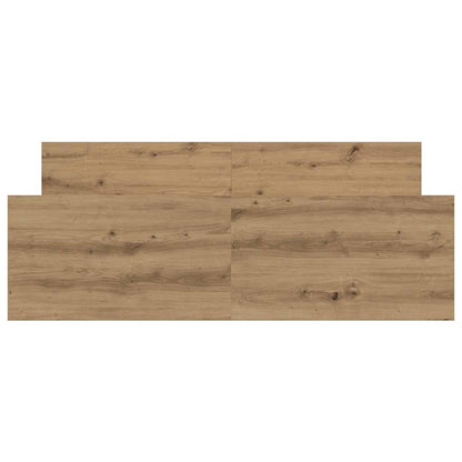Bed Frame | Artisan Oak | Engineered wood, Solid pinewood | Double