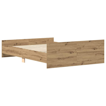 Bed Frame | Artisan oak | Engineered wood, plywood, solid pinewood
