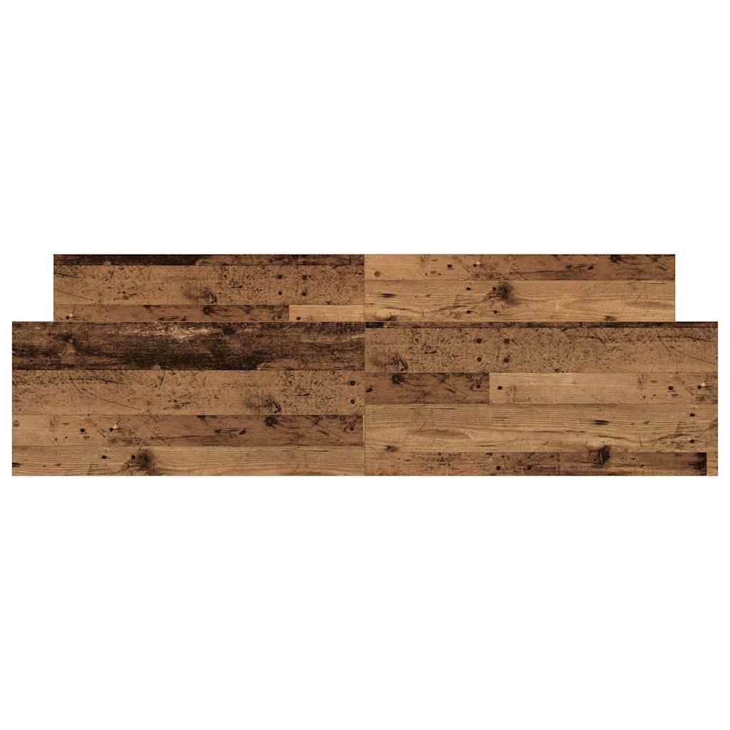 Bed Frame without Mattress Old Wood 160x200cm Engineered Wood